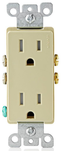 Leviton Manufacturing T5325-I Straight Blade Receptacle