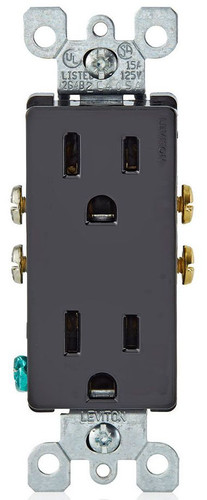 Leviton Manufacturing 5325-E Straight Blade Receptacle