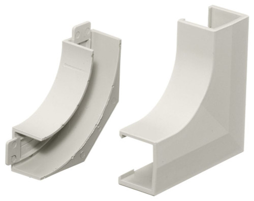 Hubbell Wiring Device-Kellems PP1FEBC Raceway Flat Elbow Base and Cover Hubbell Wiring Device-Kellems PP1FEBC Raceway Flat Elbow Base and Cover