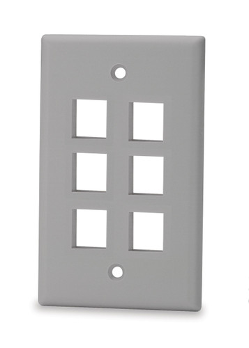 Signamax SKF-6-GY Wallplates and Accessories Signamax SKF-6-GY Wallplates and Accessories
