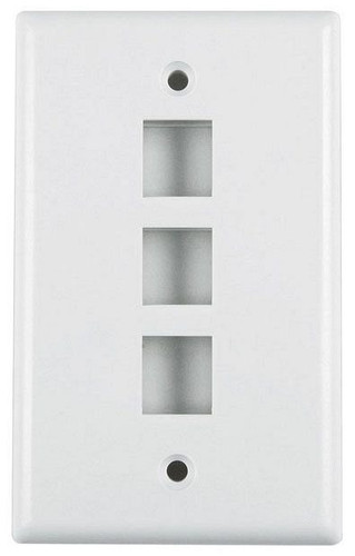 Hellermann-tyton FPTRIPLE-W Wallplates and Accessories Hellermann-tyton FPTRIPLE-W Wallplates and Accessories