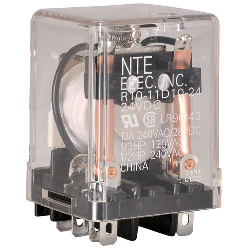 Nte R10-11D10-24 Relays Nte R10-11D10-24 Relays