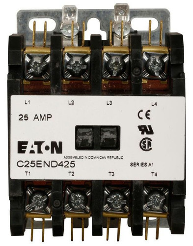 Eaton C25END425H Definite Purpose Contactor Eaton C25END425H Definite Purpose Contactor