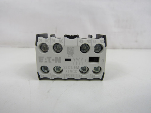 Eaton XTMCXFC22 Control Relay Auxiliary Contact (Repackaged)