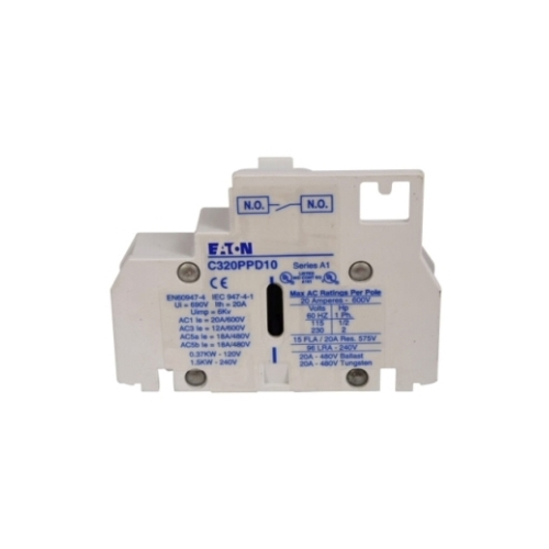 Eaton C320PPD10 Starter and Contactor Accessories EA Eaton C320PPD10 Starter and Contactor Accessories EA