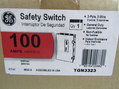 ABB GE Industrial Solutions TGN3323 Safety Switch