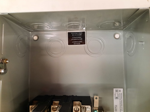 Eaton DH323NGK Single Throw Safety Switch (Used)