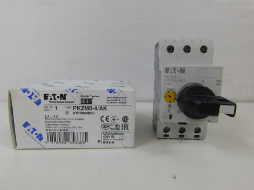 Eaton XTPR004BC1 Rotary Manual Motor Protector
