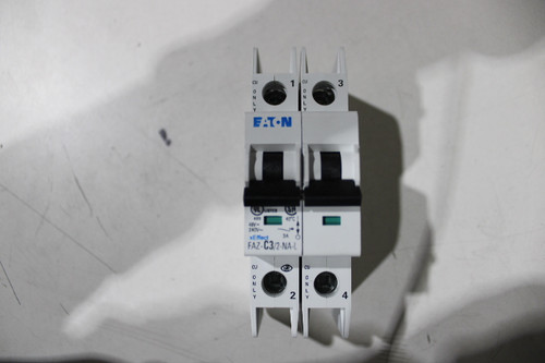 Eaton FAZ-C3/2-NA-L Din Rail Mounted Circuit Breakers
