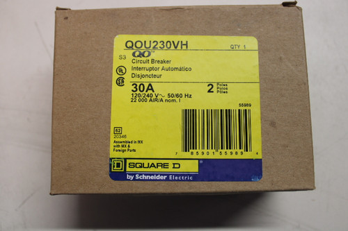 Square D QOU230VH Miniature Circuit Breakers (MCBs)
