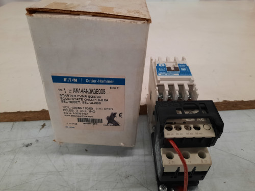 Eaton NSB AN14AN0A3E008 Non-Reversing Starters Open 3P 9A 120V