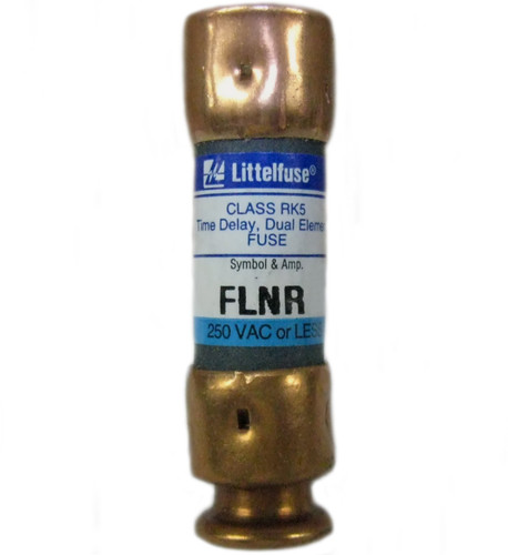 Littelfuse FLNR002 Time Delay Fuse (Damaged, For Parts or Repair) Littelfuse FLNR002 Time Delay Fuse (Damaged, For Parts or Repair)