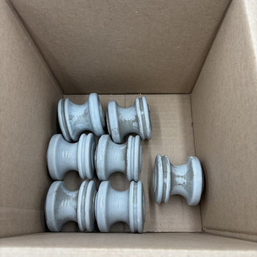 Unbranded PORCELAIN-SPOOL-INSULATOR-LOT-09/26/25 Insulation Accessories