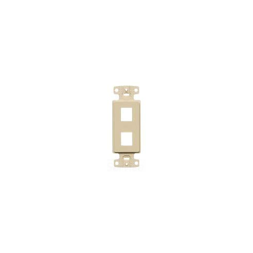 Hubbell Wiring Device-Kellems NS612BK Wallplate Decorator Frame