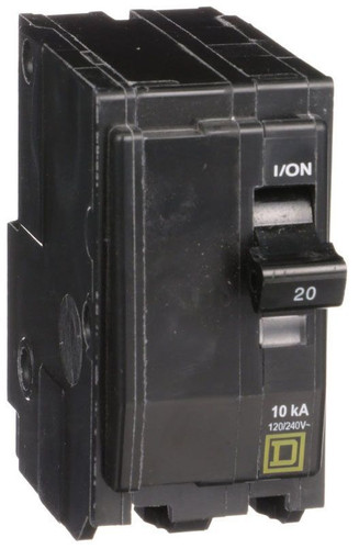 Square D QO220 Miniature Circuit Breakers (MCBs)