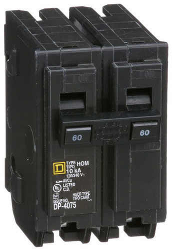 Square D HOM260 Miniature Circuit Breakers (MCBs)