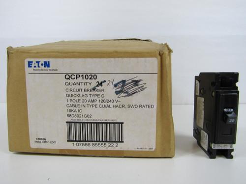 Eaton QCP1020 Miniature Circuit Breakers (MCBs)