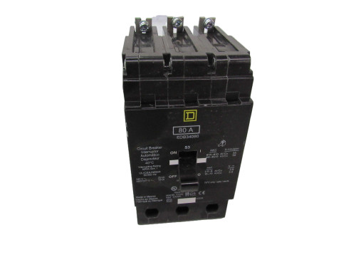 Square D EDB34080 Miniature Circuit Breakers (MCBs)