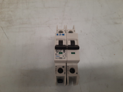 Eaton FAZ-C30/2-RT Miniature Circuit Breakers (MCBs)