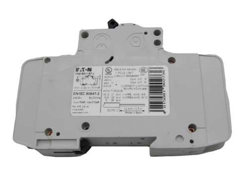 Eaton FAZ-B3/1-RT-L Miniature Circuit Breakers (MCBs)