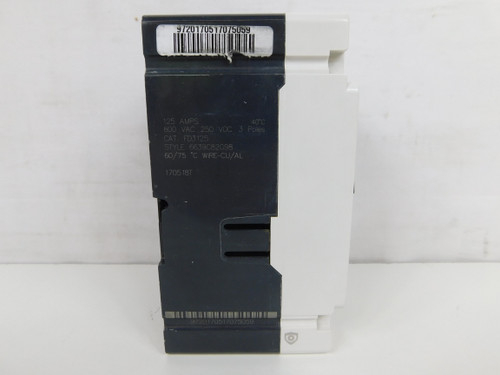 Eaton FD3125 Molded Case Breakers (MCCBs)