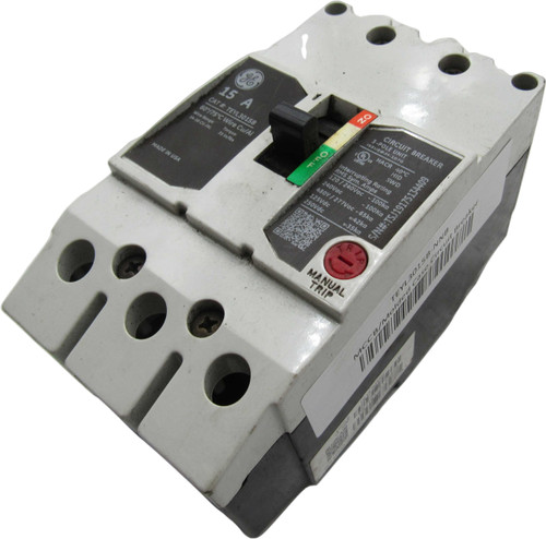 ABB GE Industrial Solutions TEYL3015B Industrial Molded Case Circuit Breaker