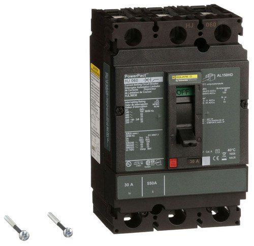 Square D HJL36030 Molded Case Breakers (MCCBs)