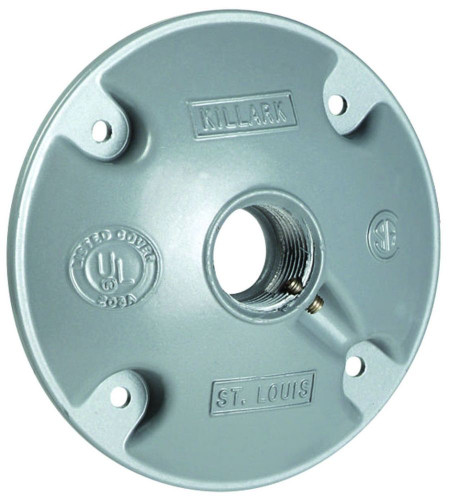 Killark Electric VJH-1 Conduit Outlet Box Hub Cover (Repackaged)