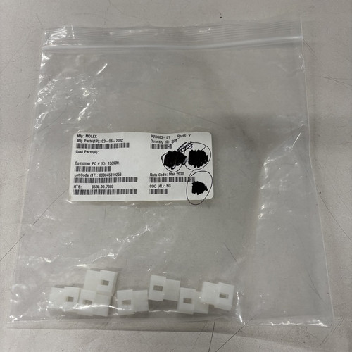 Molex 03-06-2032-LOT-10/17/2025 Plug/Connector/Adapter Accessories