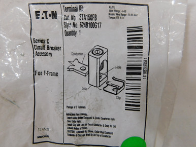 Eaton 3TA150FB Circuit Breaker Terminal (Repackaged)