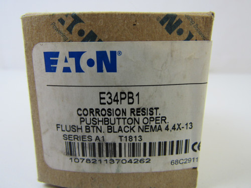 Eaton E34PB1 Non-Illuminated Pushbutton Operator