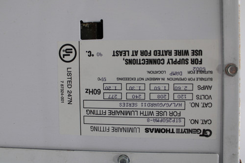 GENLYTE THOMAS STP250PMA-8 Other Power Supplies