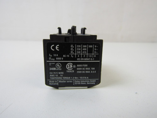 Eaton XTMCXFD11 Auxiliary Contact
