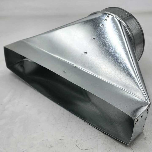 Snappy P5-246 Sheet Metal Duct Register Boot Snappy P5-246 Sheet Metal Duct Register Boot