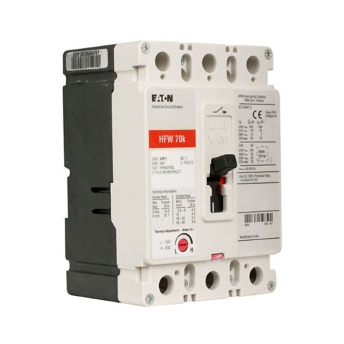 Eaton HFW3125JL Molded Case Breakers (MCCBs)