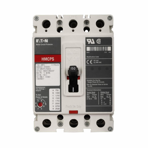 Eaton HMCPS015E0CH09 Motor Circuit Protector (MCPs)