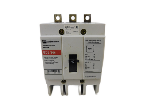 Eaton GDB3040D Molded Case Breakers (MCCBs)