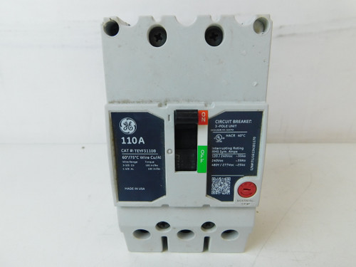 GE TEYF3110B Molded Case Breakers (MCCBs)