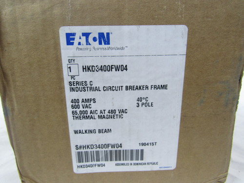 Eaton HKD3400FW04 Molded Case Breakers (MCCBs)