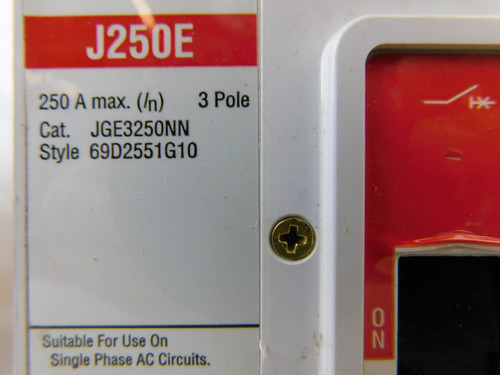 Eaton JGE3225FAW Molded Case Breakers (MCCBs)