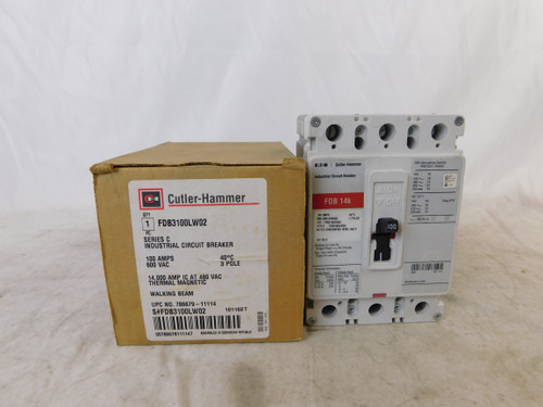 Eaton FDB3100LW02 Molded Case Breakers (MCCBs)