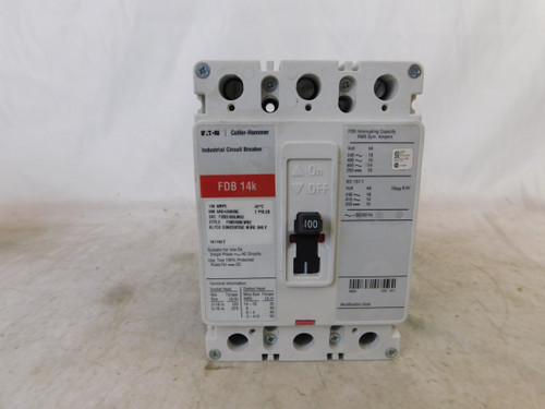 Eaton FDB3100LW02 Molded Case Breakers (MCCBs)