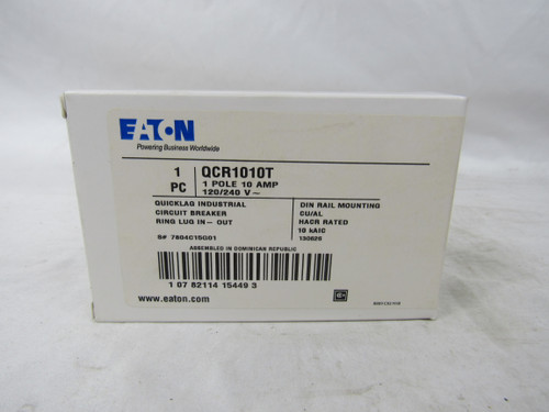Eaton QCR1010T Din Rail Mounted Circuit Breakers
