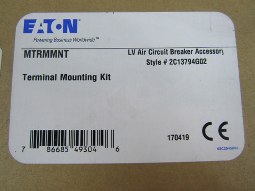 Eaton 2C13794G02 Circuit Breaker Accessories
