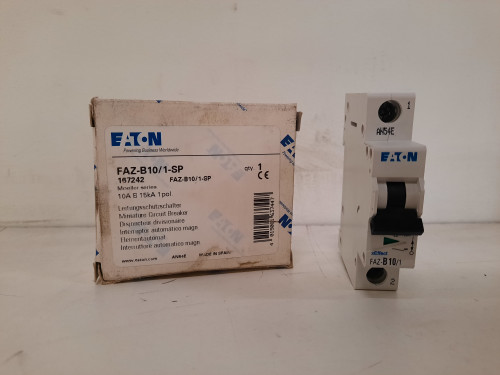 Eaton FAZ-B10/1-SP Din Rail Mounted Circuit Breakers