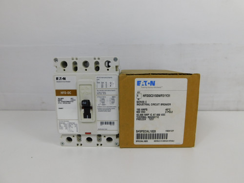 Eaton HFDDC3150WF01Y31 Molded Case Breakers (MCCBs)