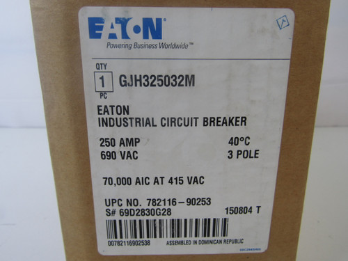 Eaton GJH325032M Molded Case Breakers (MCCBs)