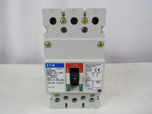 Eaton GEE3016FFG Molded Case Breakers (MCCBs)