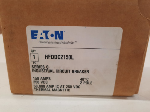 Eaton HFDDC2150L Molded Case Breakers (MCCBs)