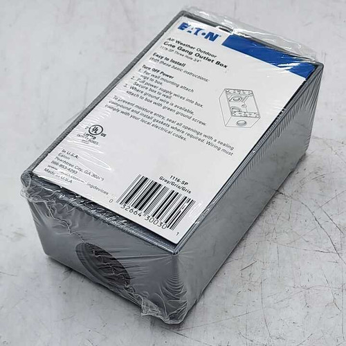 Eaton 1116-SP Outlet Boxes/Covers/Accessories